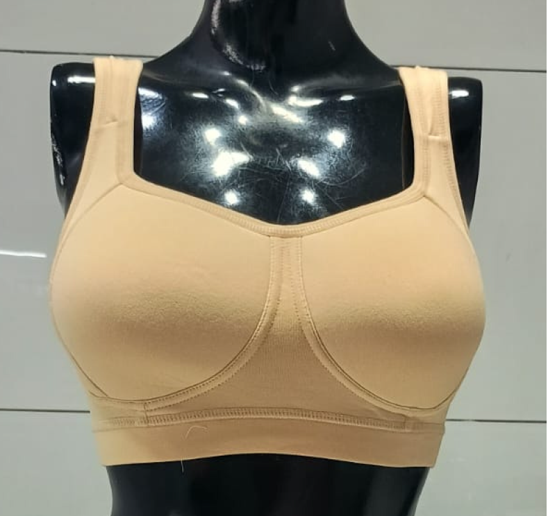 Non-Padded Full Coverage Cotton Bra