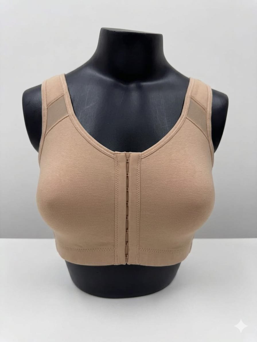 Front Closure Comfort Support Bra